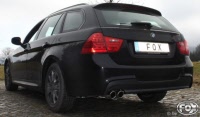 bmw 320d e91 sportuitlaat fox_