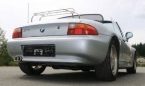 bmw z3 met fox sportuitlaat