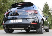 seat leon cupra 5f sportuitlaat fox