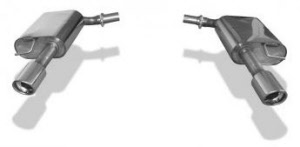 fox sportuitlaat audi a6 4f 2x90mm